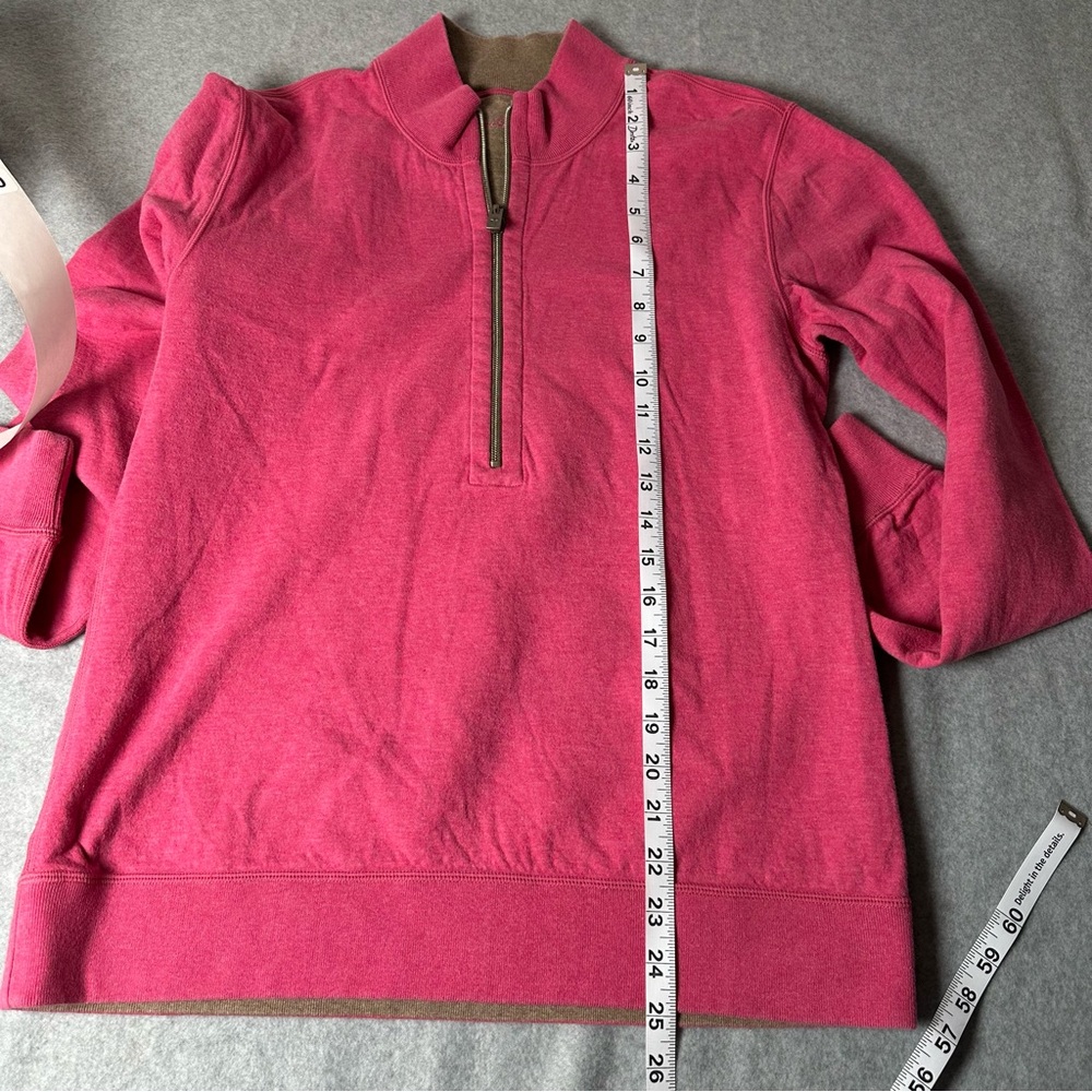 Tommy Bahama Pink Quarter-Zip Jacket - Picture 5 of 10